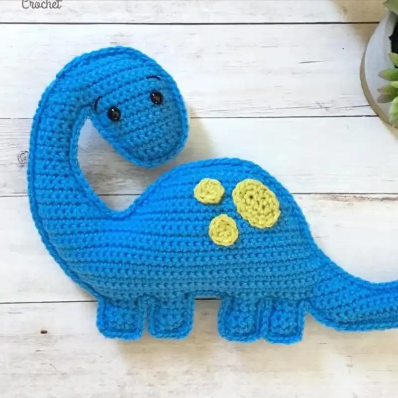 Brachiosaurus Amigurumi Crochet Pattern