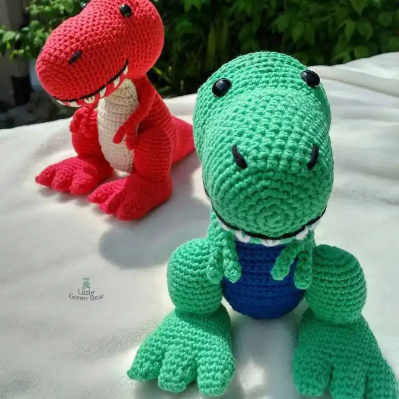 Travis The T-Rex Crochet Pattern